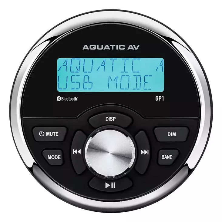 BT RADIO GP1 PYÖREÄ 92MM MUSTA IP65 - Veneaudio - M9514630100 - 1
