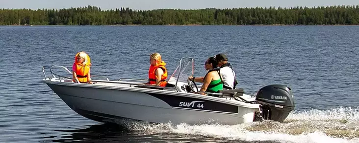 Suvi 44 Pulpettivene pitkä,tl,kaari,kait - Suvi Lasikuituveneet - 40680 - 1