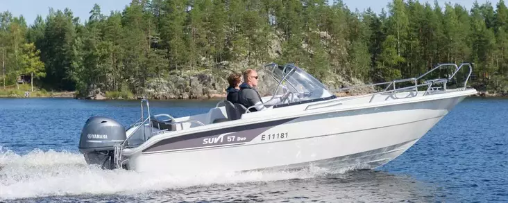 Suvi 57 Duo vene Yamaha F70hv Peräkuomu - Suvi Lasikuituveneet - 52370 - 1