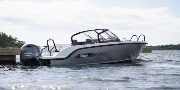 Yamarin Cross 55 Br 2025 Yamaha F115hv Premium Softdeck Fishfinder - Yamarin Cross Alumiiniveneet - 50500 - 1