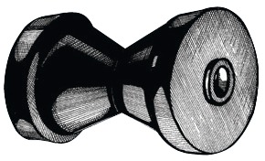 Kölirulla 130mm x 16mm - Trailerin lisävarusteet ja varaosat - D171980 - 1