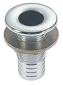 LÄPIVIENTI 3/8' LETKULLE, KROMATTU MESSINKI - Veneen LVI - M9515013850 - 2