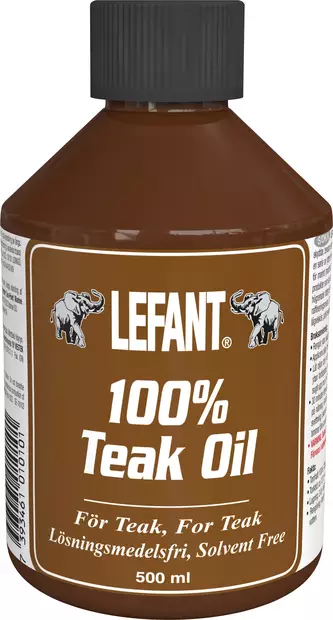 Lefant Teak Oil 500ml - Öljytarvikkeet veneisiin - D212170 - 1