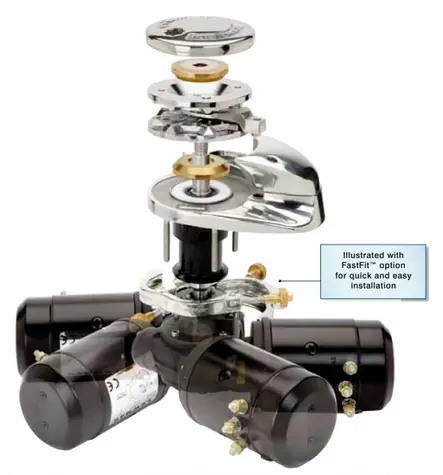 MOOTTORI/VAIHTEISTO V2-ANKKURIVINTTURIIN 24 V - Lowrance vene-elektroniikka - M9512401660 - 2