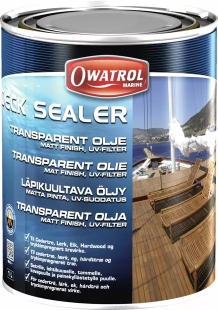 OWATROL DECK SEALER 1 L - Veneenhoitotuotteet ja maalit - M9519318070 - 1