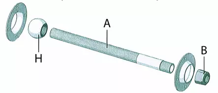 PERÄPEILIN KIINNITYSPUTKI - Lowrance vene-elektroniikka - M9513024050 - 2