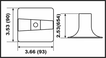 Perf metals anodi vaihteisto ala Yamaha - Anodit perä- ja sisäperämoottoreille - D370210 - 1