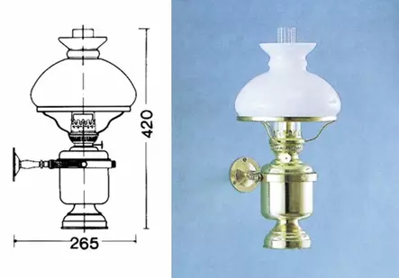 SEINÄLAMPUN LASIKUPU - Lahjatavarat - M9519036700 - 1