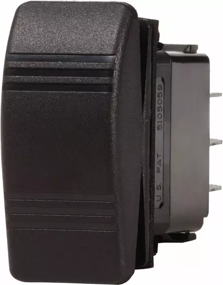 SWITCH SPST OFF-(ON) CONTURA BLACK - Venesähkö - M9514802570 - 1