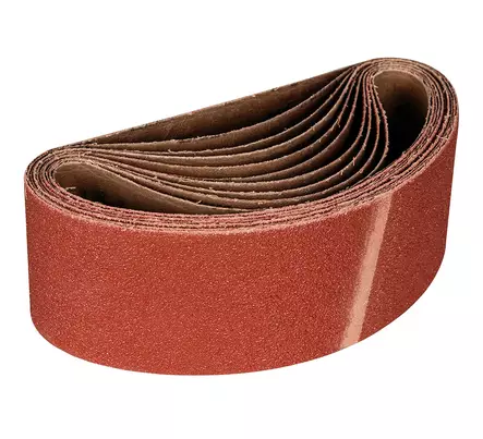 HIOMANAUHA PUNAINEN 75X533MM 3/PAK P100 - Veneenhoitotuotteet ja maalit - M9519401890 - 1