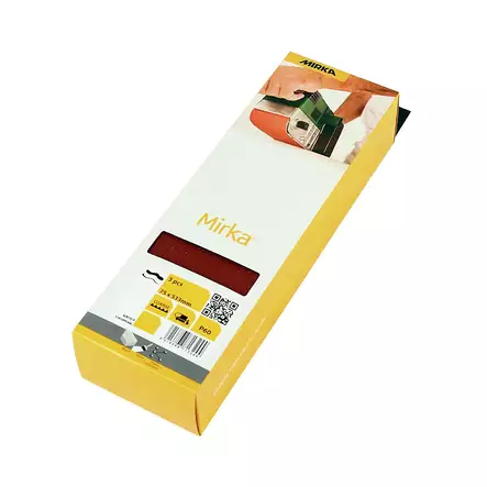 HIOMANAUHA PUNAINEN 75X533MM 3/PAK P100 - Veneenhoitotuotteet ja maalit - M9519401890 - 2