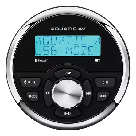 BT RADIO GP1 PYÖREÄ 92MM MUSTA IP65 - Veneaudio - M9514630100 - 1