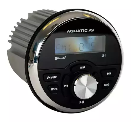 BT RADIO GP1 PYÖREÄ 92MM MUSTA IP65 - Veneaudio - M9514630100 - 2