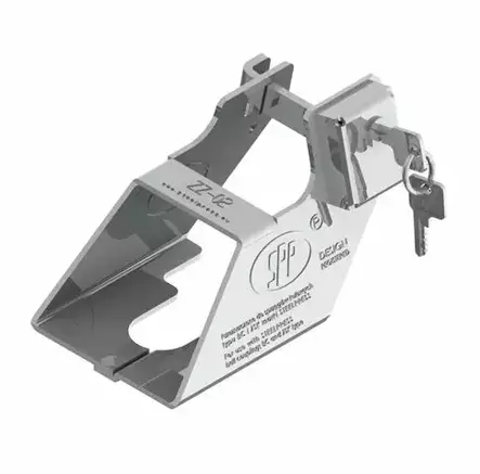 Kytkinlukko/Aisalukko + Kiinteä lukko ZZ-02 Peräkärry/Trailer - Trailerin lisävarusteet ja varaosat - 29080 - 1