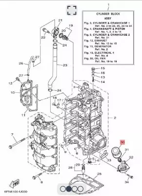 Öljynsuodatin/ELEMENT ASSY, OIL CLEANER Yamaha - Yamaha suodattimet - 51110 - 1