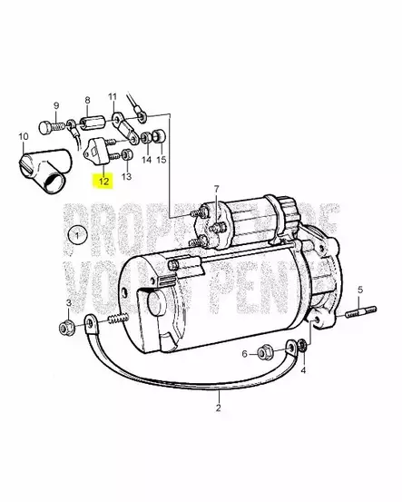 Sulake/Varoke Fuse 55A Volvo Penta (Elec - Sisäperämoottorin Sähköosat - 6810 - 2