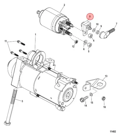 Sulake/Varoke/Fuse Assy 90 Amp. Mercruiser (Starttimoottori) - Mercury/Mercruiser osat - 51050 - 1