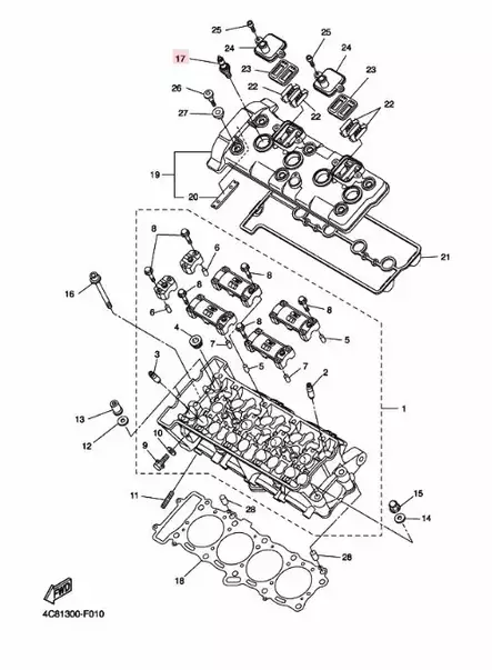 Sytytystulppa CR9EK Yamaha Moto 947010040300 - Yamaha muut - 22670 - 2