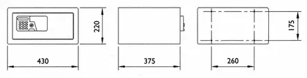 TALLELOKERO SAFE 30 INOX - Lukot veneisiin - M9517009030 - 2