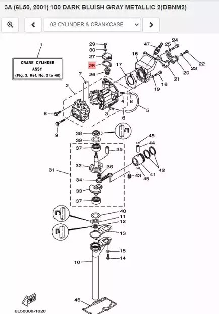 Termostaatin Tiiviste/Gasket Cover Yamaha 3A 3AMHS/L MALTA - Yamaha muut - 38390 - 2