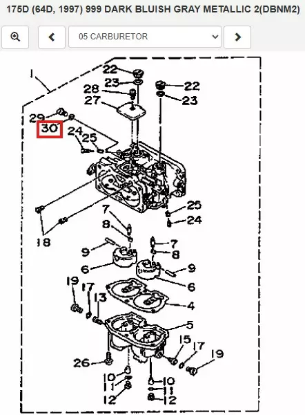 Tiivisterengas Kaasariin/Gasket Drain Screw Yamaha - Varaosat ja lisävarusteet - 52590 - 1