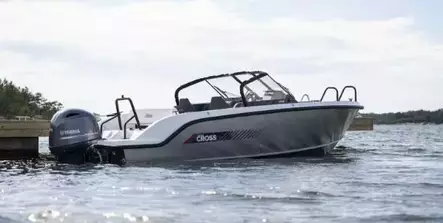Yamarin Cross 55 Br 2025 Yamaha F115hv Premium Softdeck Fishfinder - Yamarin Cross Alumiiniveneet - 50500 - 1