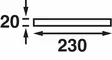 ALUMIINIPROFIILI KATKAISIMELLA - Venesähkö - M9514050900 - 3