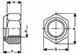 DIN 985-A2-70 M10 NYLOC-MUTTERI - Veneen kansihelat - M701782210 - 1