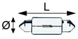 Festoon 12V 10W - Valaisimet ja lamput veneisiin - D173420 - 2