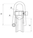 HEITTOPYLPYRÄ ALUMIINIKEHRÄLLÄ 10MM - Purjevenetarvikkeet - M9512046220 - 4