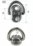 KANSISILMUKKA RST 6mm - Purjevenetarvikkeet - M9511005010 - 4
