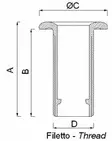 KROMATTU LÄPIVIENTI 1 1/4' - Veneen LVI - M9515013870 - 2