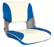 OS SKIPPER SEAT FOLDING UPHOLSTERED BLUE/WHITE - Veneistuimet ja istuinten jalat - D241100 - 1