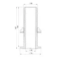 PITKÄ LÄPIVIENTI 1 1/2'' - Veneen LVI - M9515030630 - 3
