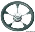 Polyurethane steer. wheel SS spokes Ø 280 mm black - Ohjaustarvikkeet - D258840 - 1