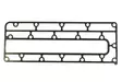 Vesitilan Tiiviste/Gasket Exhaust INNER Cover 2-T 75A-90A Yamaha - Yamaha muut - 40030 - 1