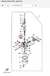 Kaasarin Neula/Needle Carburetor Yamaha 2CMHS - Varaosat ja lisävarusteet - 52580 - 1