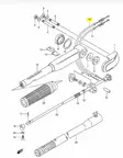Kaasuvaijeri/Cable Assy Throttle 1 Suzuki DT5 DT6 DT8 (1993-2000) - Suzuki osat perämoottorille - 42800 - 2