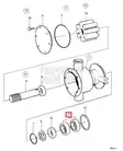 Laakeri/Bearing Merivesipumppu Volvo Penta D31-D44 300 2003T-TB (11010 Volvo) - Sisäperämoottorin osat - 51090 - 1