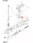 Laakeri/Bearing Transmission Suzuki DF40-DF60 20x42x15 - Suzuki osat perämoottorille - 52550 - 1