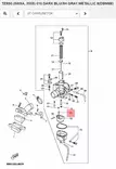 Neulaventtiili Kaasariin/Needle Valve Yamaha Moto DT50R DT50RSM TZR50 - Yamaha Moto - 18610 - 2