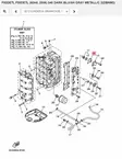 Termostaatin Tiiviste/Gasket Cover Yamaha F9.9-F70 25B 50G 60F 70C - Yamaha muut - 41270 - 2
