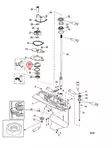 Vesipumppupohja/Base Assy Water Pump Mercury 812966A7 - Mercury/Mercruiser osat - 52570 - 1