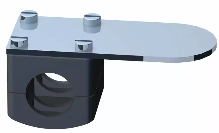 ANTENNIN ASENNUSTELINE - Lowrance vene-elektroniikka - M9517012010 - 1