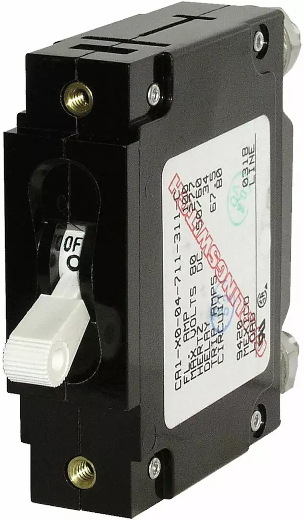 CIRCUIT BREAKER CA1TOGGLE 100A WHT - Venesähkö - M9514807250 - 1