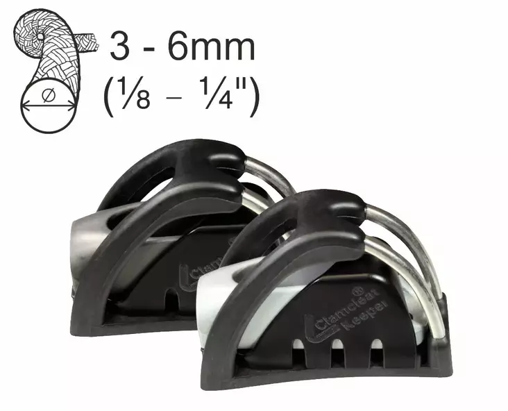 CLAMCLEAT INLINE KÖYSILUKKO - Purjevenetarvikkeet - M9512074080 - 1