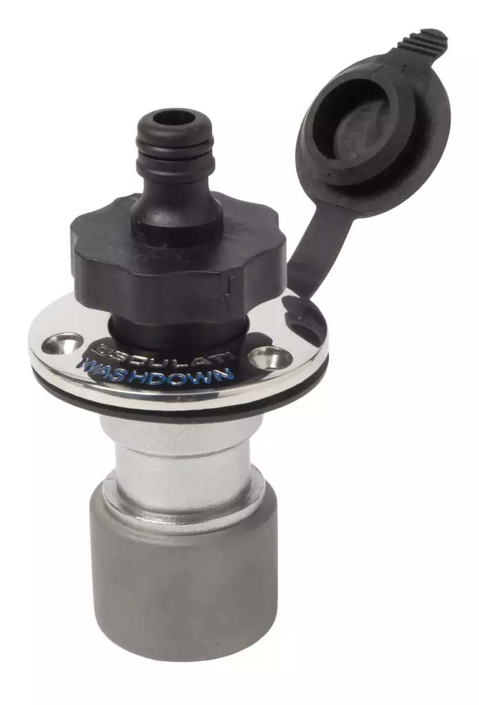 Flush bayonetbase - Läpiviennit, letkuliitos ja sulkuhanat - D202030 - 1