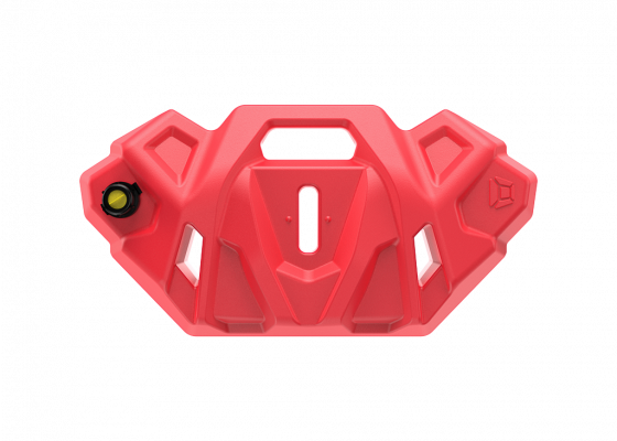 GKA Jerrykannu 20L Punainen Polaris RZR Pro - Perämoottorin Polttoainetarvikkeet - D409780 - 1