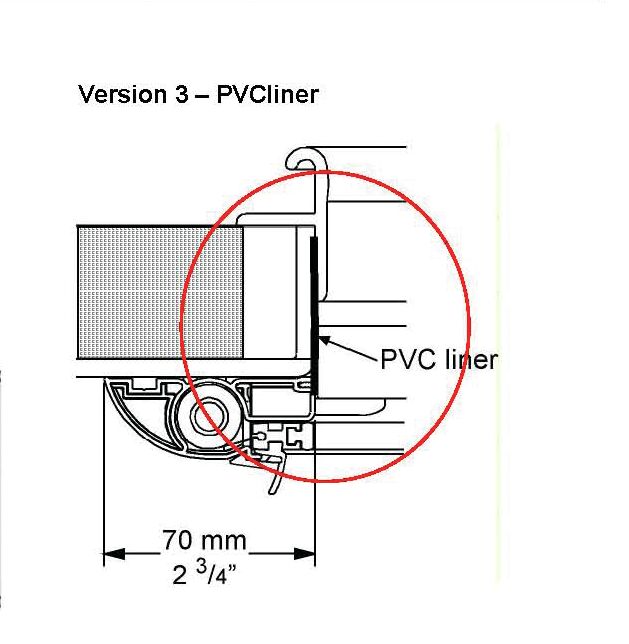 HATCH LINER 120 mm - Veneen LVI - M9512501910 - 1