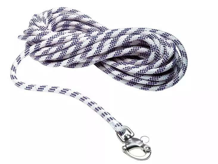 KÖYSI 3S SIRIUS 300 FALLI 8MM/30M PUNAINEN/HOPEA - Veneen kiinnitys - M9518155760 - 1